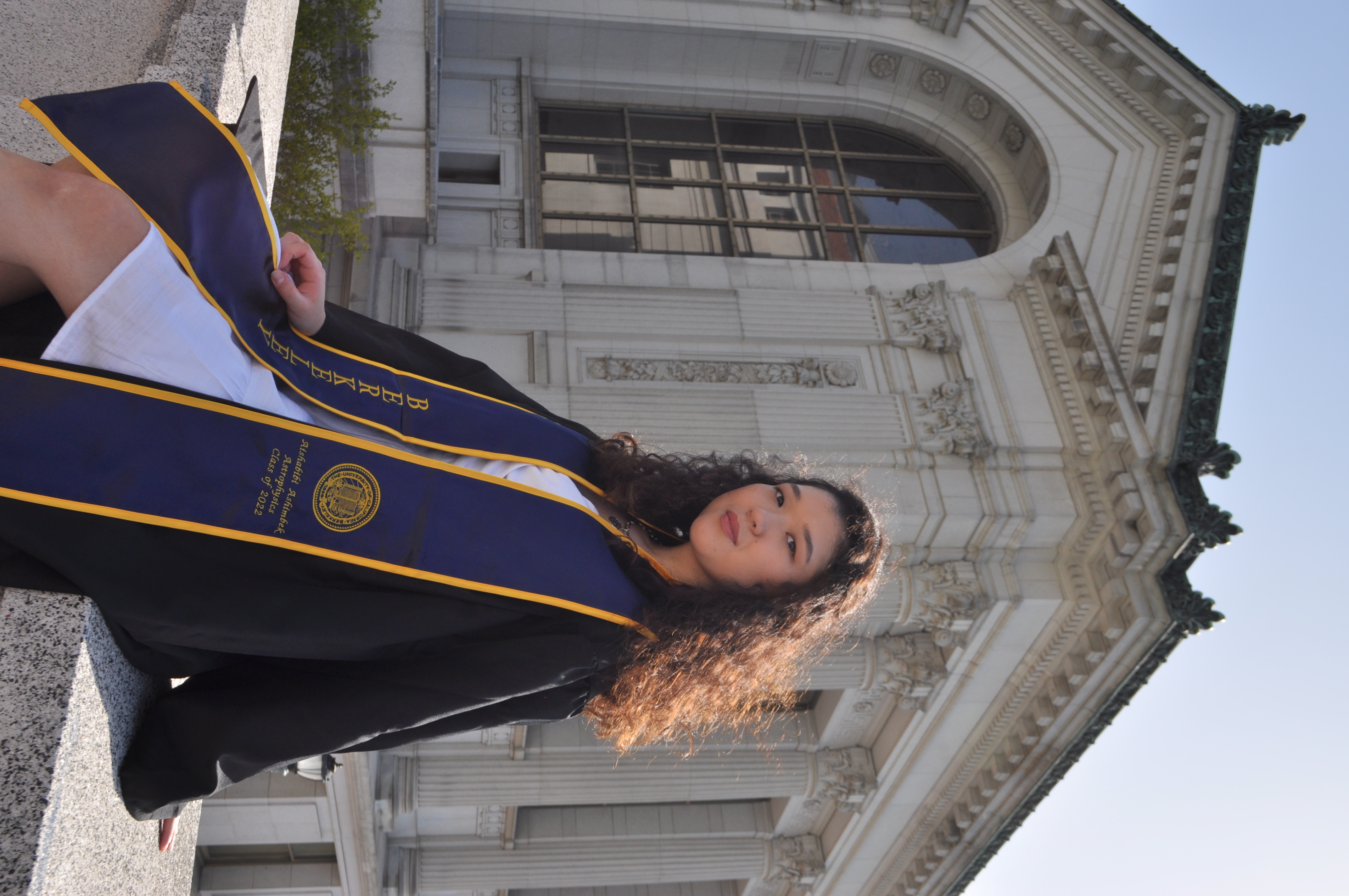 Alumni Success Stories: Aishabibi Ashimbekova, UC Berkeley Graduate